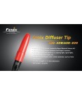 Difusor Rojo Para Linternas Led Fenix PD35, PD32, E35-UE