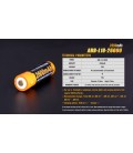 Batería recargable por micro USB 18650 de 2600 mAh
