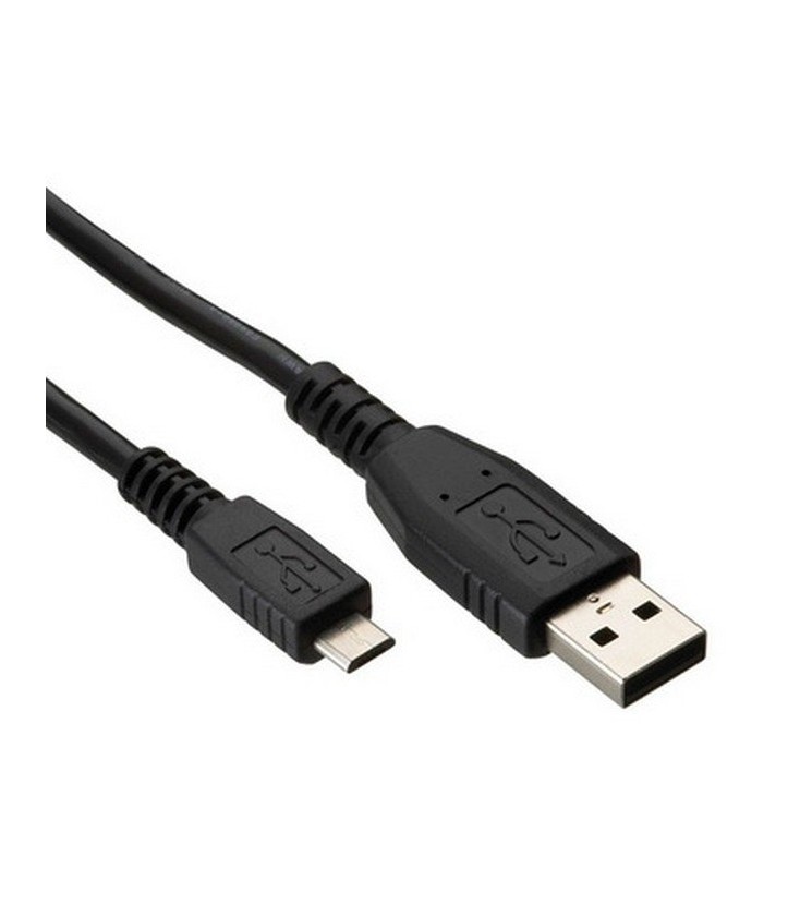 Habitat Intacto Unidad Cable USB tipo A 2.0 A a USB Micro B macho, 50 cms, color negro -  FenixLinternas