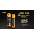 Batería Fénix 18650 3500 mAh recargable por Micro USB