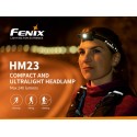 Frontal Fénix HM23 240 lúmenes (1xAA incluida)