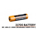 ARB-L21-5000U: Batería 21700 de 5000 mAh carga micro USB