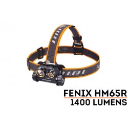 Frontal Fenix HM65R 1400 lúmenes (incluye batería 18650 3500 mAh)