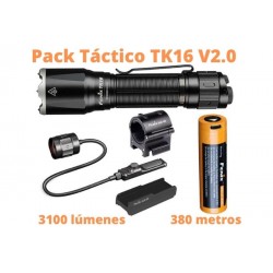 Pack Táctico TK16 V2.0 + pulsador remoto + soporte pulsador a arma + sujeción linterna a arma