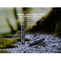 E09R Mini Linterna EDC recargable de alta potencia 600 lúmenes (Batería incluida)