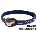 Frontal Led Fénix HL26R 450 Lúmenes (micro usb recargable-incluye batería)
