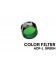 Filtro Grande Verde Para Linternas Led Fénix FD41, RC20 y LD41 REF.AOF-L(Green)
