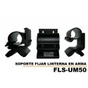 Soporte magnético FLS UM50 para fijar linternas en armas