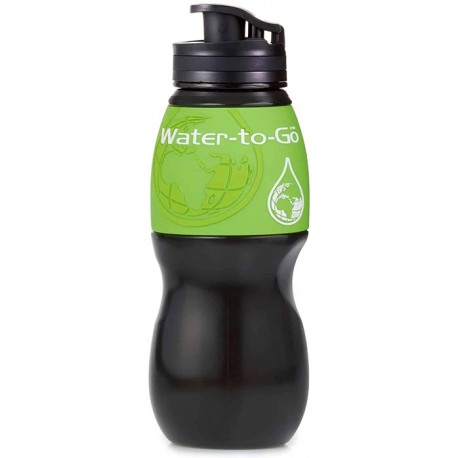 Black Bottle/Lime Green Sl 750ml