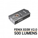 Linterna E03R V2.0 - 500 lúmenes