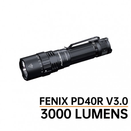 Fenix PD40R-V3.0 - 3000 Lúmenes (Incluye batería 21700 de 5000 mAh)