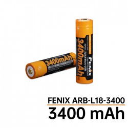 Batería 18650 Fenix ARB-L18-3400U - 3400 mAh Recargable con micro USB