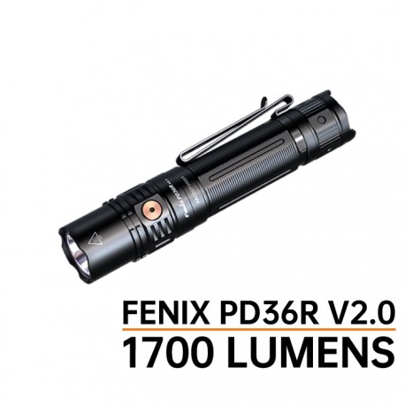 Linterna Táctica Fénix PD36R V2.0 - 1700 lúmenes
