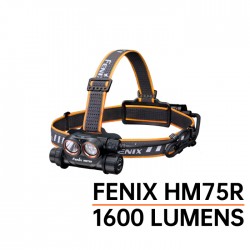 Frontal Fénix HM75R - 1600 lúmenes para alto rendimiento (Fabricada en magnesio)